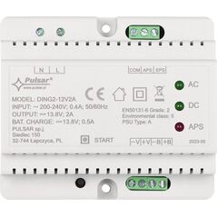 Pulsar ZASILACZ BUFOROWY IMPULSOWY DING2-12V2A PULSAR