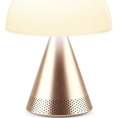Głośnik Lexon Lexon Mina Audio L Lampa LED z głośnikiem bluetooth złoty/gold LH76MD [H]