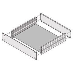 SCHROFF Płyta montażowa SCHROFF MultipacPRO, głębokość 390 mm