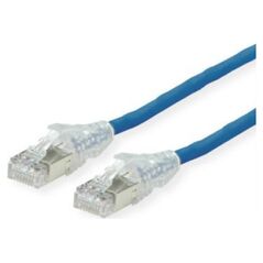Triton DTWYLER Patchkabel Kat.6A (Class EA) S/FTP, CU 7702 flex LSOH, AMP v2, blau, 2 m
