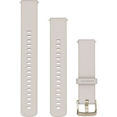 Garmin Garmin watch strap Venu 3S 18mm, ivory/gold