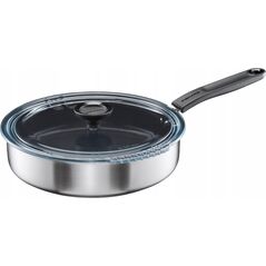 Patelnia Fiskars PAN SAUTE FF 26CM CER COAT W LID 1072314