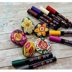 UNI-BALL POSCA PC-5M Różne kolory 16 szt.