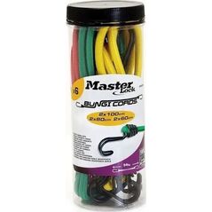 MasterLock 6x1 Master Lock Bungee Cords Twin Wire 3040EURDAT