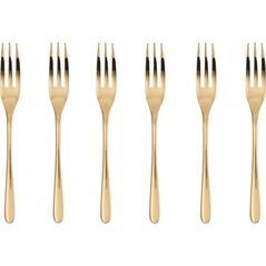 Sambonet Sambonet Taste PVD 6 Cake Forks Set