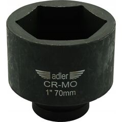 Adler ADLER NASADKA UDAROWA 6-KĄTNA 1" 70mm KRÓTKA