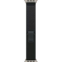 Apple 49mm Black Trail Loop - M/L - Natural Titanium Finish