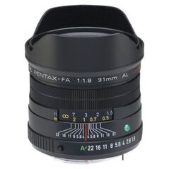 smc Pentax FA 31mm f/1.8 AL Limited, black