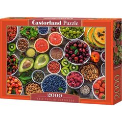 Dėlionė Castorland Table Full of Superfood, 2000 d.