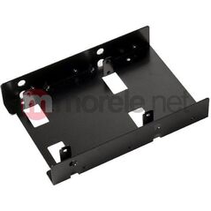 SilverStone Adapter wewnętrzny SST-SDP08B 3,5" na 2x 2,5" - czarny ( SST-SDP08B )