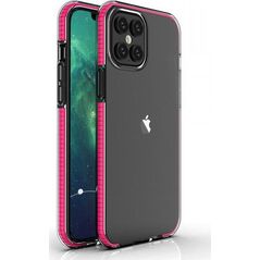 Hurtel Spring Case IPhone 12 Pro Max (6,7) dark pink
