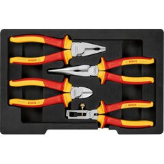 Zestaw narzędzi Bosch Bosch VDE pliers set Professional, 4-piece (red/yellow)