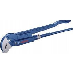 Bosch Bosch plumbing corner pipe wrench 45° Professional 420mm, S-jaw, pipe / water pump pliers (blue, gripping jaw position 45°)