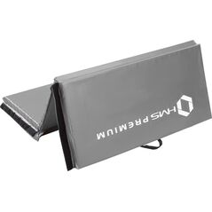 HMS Materac gimnastyczny 4-częściowy MGS01 240 cm x 120 cm x 5 cm szary