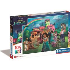 Clementoni CLE puzzle 104 SuperKolor Disney Princess 25743