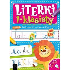 Aksjomat Książeczka Literki 1-klasisty. Ćwiczenia w pisaniu liter.