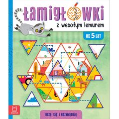 Aksjomat Uczę się i rozw.5+ Łamigł.z wesołym lemurem 35237