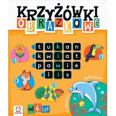 Aksjomat Krzyżówki obrazkowe z wesołym delfinkiem 6+ 39211