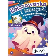 Skrzat Kolorow.z tatuażami świeci w ciemn.Duchy 76059