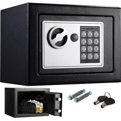 ExtraLink EXTRALINK HOME SEJF NA ZAMEK ELEKTRONICZNY CYFROWY SZYFR KASETKA PANCERNA KLUCZE S-406