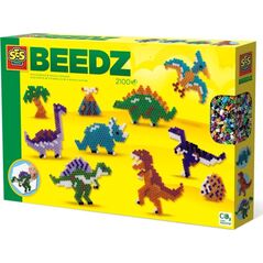 SES SES Koraliki prasowanka dino 2100szt 06202 62026