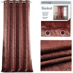 AmeliaHome AMELIAHOME ZASŁONA BLACKOUT VERAS WINE 140x250