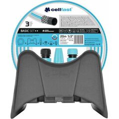 Cellfast C.WĄŻ OGR. 1/2" 20m + WIESZAK, ZESTAW ZR C10-450