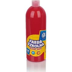 Astra Farba szkolna Astra 1000 ml - czerwona Astra