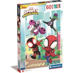 Clementoni CLE puzzle 60 SuperKolor Marvel Spidey_Frie..26476