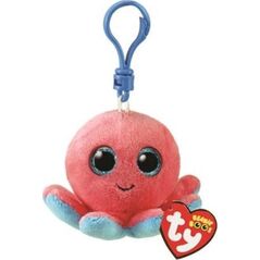Breloczek TY INC. Brelok-pluszak TY Beanie Boos SHELDON ośmiornica 8,5cm 35255