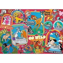 Trefl PUZZLE 500EL TREFL DISNEY NA PRZESTRZENI LAT PUD