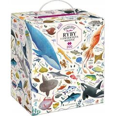 Czuczu Puzzle Puzzlove Ryby i zwierzęta wodne 200 elementów