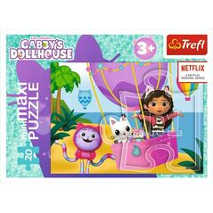 Trefl PUZZLE 20EL MINIMAXI TREFL 21157 DZIEN GABI PUD