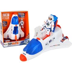 LeanToys Misja Kosmiczna Zestaw Kosmiczny Rakieta Kosmonauta Kosmos 2 ELE