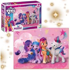 Dodo PUZZLE MY LITTLE PONY 30 KOLOROWYCH ELEMENTÓW DO UŁOŻENIA DLA NAJMŁODSZYCH