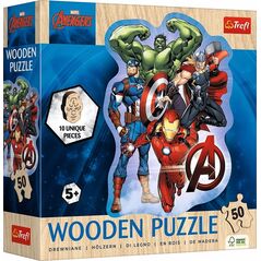Trefl Puzzle 50 konturowe Przygody Avengers TREFL
