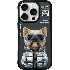 Nimmy iPhone 16 Pro 6.3" Case Black Cool&Cute 2.0 Dog