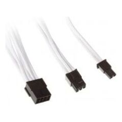SilverStone PCIe 8-pin - PCIe 8-pin, 0.25m, Czarno-biały (SSTPP07PCIW)