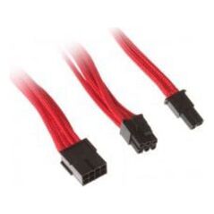 SilverStone PCIe 8-pin - PCIe 8-pin, 0.25m, Czerwony (SSTPP07PCIR)