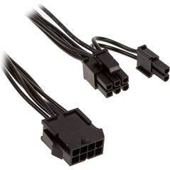 Kolink PCIe 8-pin - ATX/EPS 8-pin, 0.35m, Czarny (ZUAD-894)