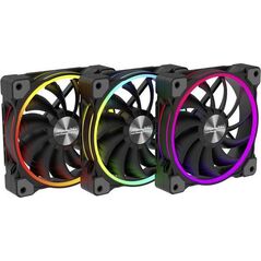 Wentylator Alpenfohn Wing Boost 3 ARGB 140mm 3-pack Czarne (84000000159)