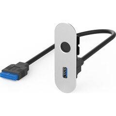 Streacom Moduł USB 3.0 do obudowy DA2 Srebrny (ST-DX2-FIOA-400S)