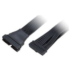 Akasa USB 19 pin - USB 19 pin, 0.15m, Czarny (AK-CBUB45-15BK)