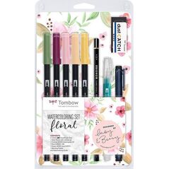 Tombow FLORAL σετ ακουαρέλας 8766565 4003198130272
