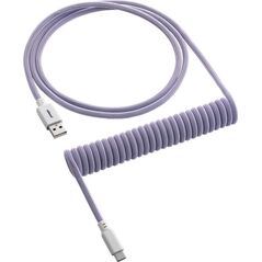 Kabel USB CableMod USB-C - USB-A 1.5 m Fioletowo-biały (CM-CKCA-CW-PW150PW-R)