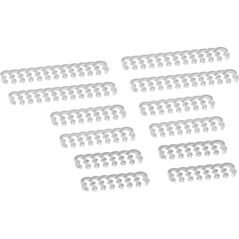 Organizer CableMod Grzebień Przezroczysty 12 sztuk  (CM-COM-BKIT-PBPC-R)