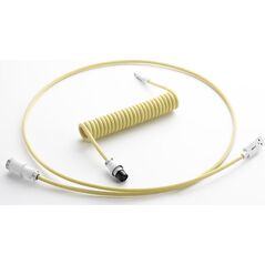 Kabel USB CableMod USB-A - USB-C 1.5 m Żółty (CM-PKCA-CWAW-YW150YW-R)