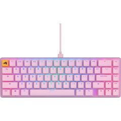 Glorious PC Gaming Race Glorious GMMK 2 Compact Tastatur - Fox Switches, ANSI-Layout, pink