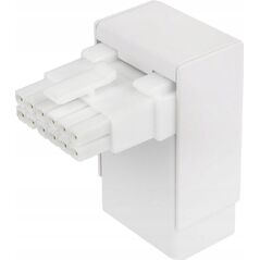 Kolink Kolink Core Pro 12V-2x6 90 Degree Adapter - Type 2, White
