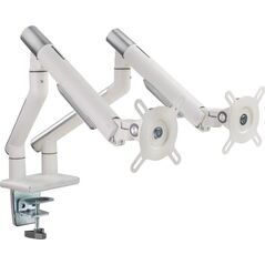 Alterzone Uchwyt biurkowy na 2 monitory 17" - 32" (ALZDARM17-32-W)
